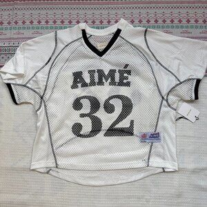 Aime Leon Dore Ald Team Practice Lacrosse Jersey Bright White